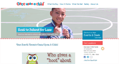 Desktop Screenshot of onceuponachildtorontosouth.com